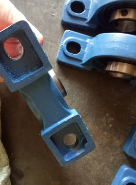 带座外球面轴承支架UCP204 205 206 207 208铸铁 轴承带座 固定座