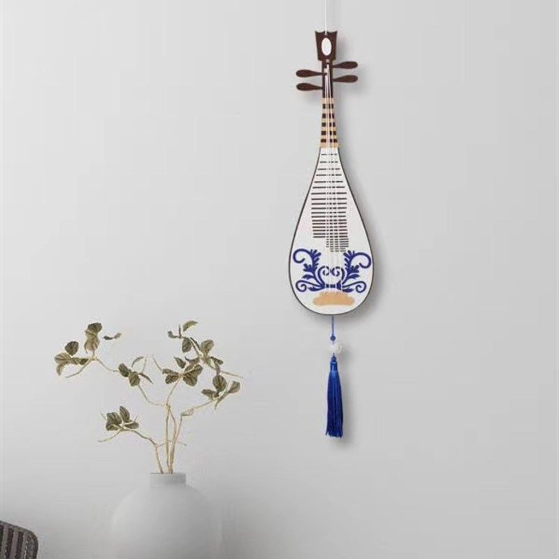 幼儿园小学传统文化中国风古典乐器吊饰材料包青花瓷音乐教室走廊,家居饰品,吊饰/挂饰,淘宝优惠券,粉丝福利购,淘宝优惠卷