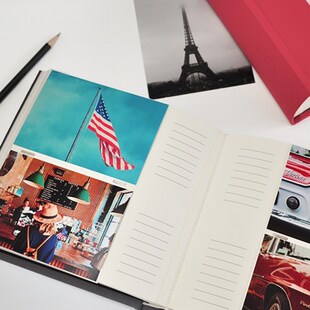 韩国五寸洗照片做成相册本横竖混合5寸像册复古风相册宝宝纪念册