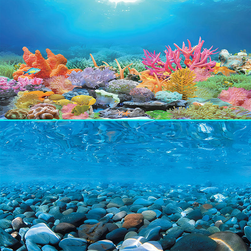 鱼缸背景贴纸定制高清鱼缸壁画石头水草图案3d立体水族箱背景外贴,宠物/宠物食品及用品,底柜/落地缸,淘宝优惠券,粉丝福利购,淘宝优惠卷