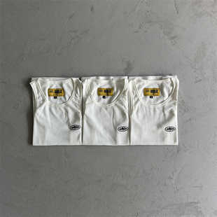 Corteiz 罗纹背心修身透气欧美明星同款UKDRIPDRILL街头潮流美式