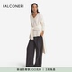 FALCONERI女简约宽松毛衣柔软羊绒针织衫 DML481K