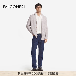 FALCONERI男士简约通勤商务休闲上衣翻领西装外套UCL0205