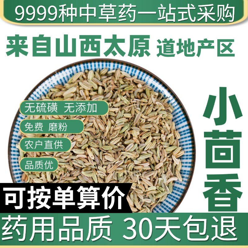 特级小茴香50g小回香新鲜香料小荤香炖肉调料可打小茴香粉原产地