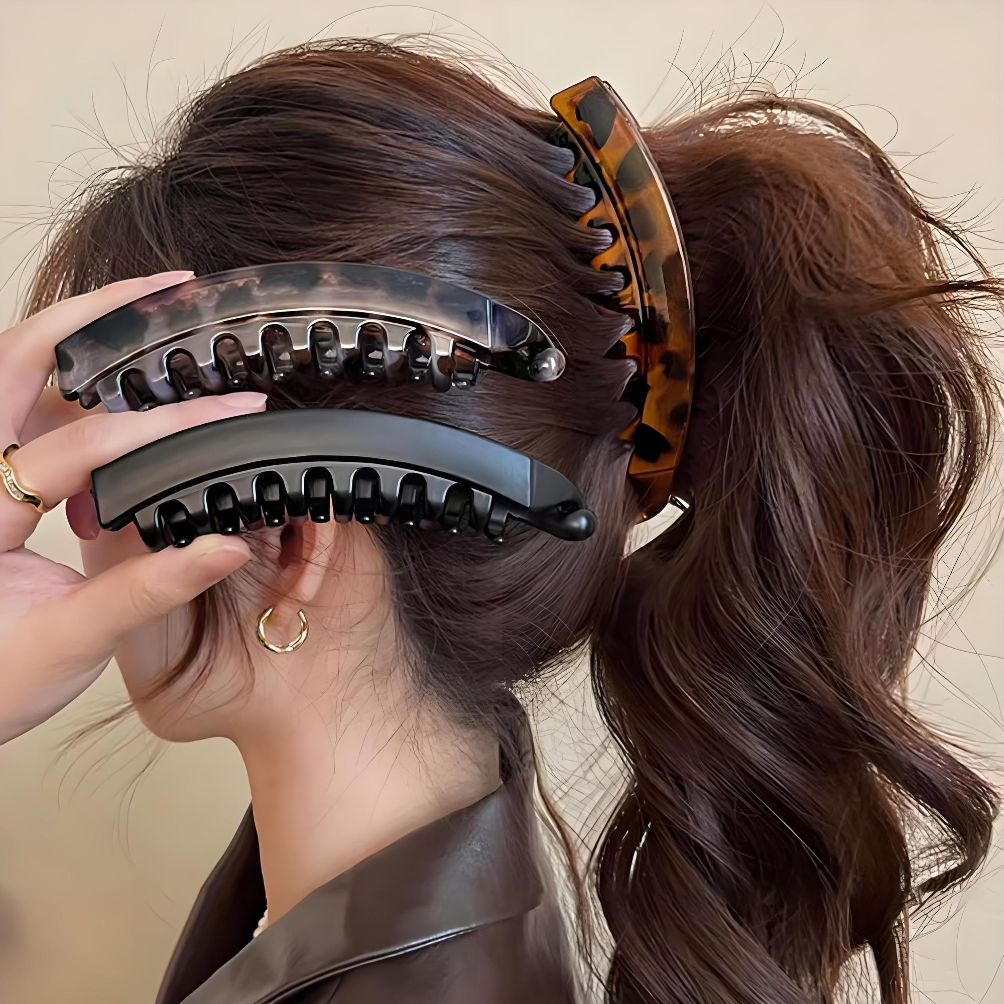 大号发量多香蕉夹发夹