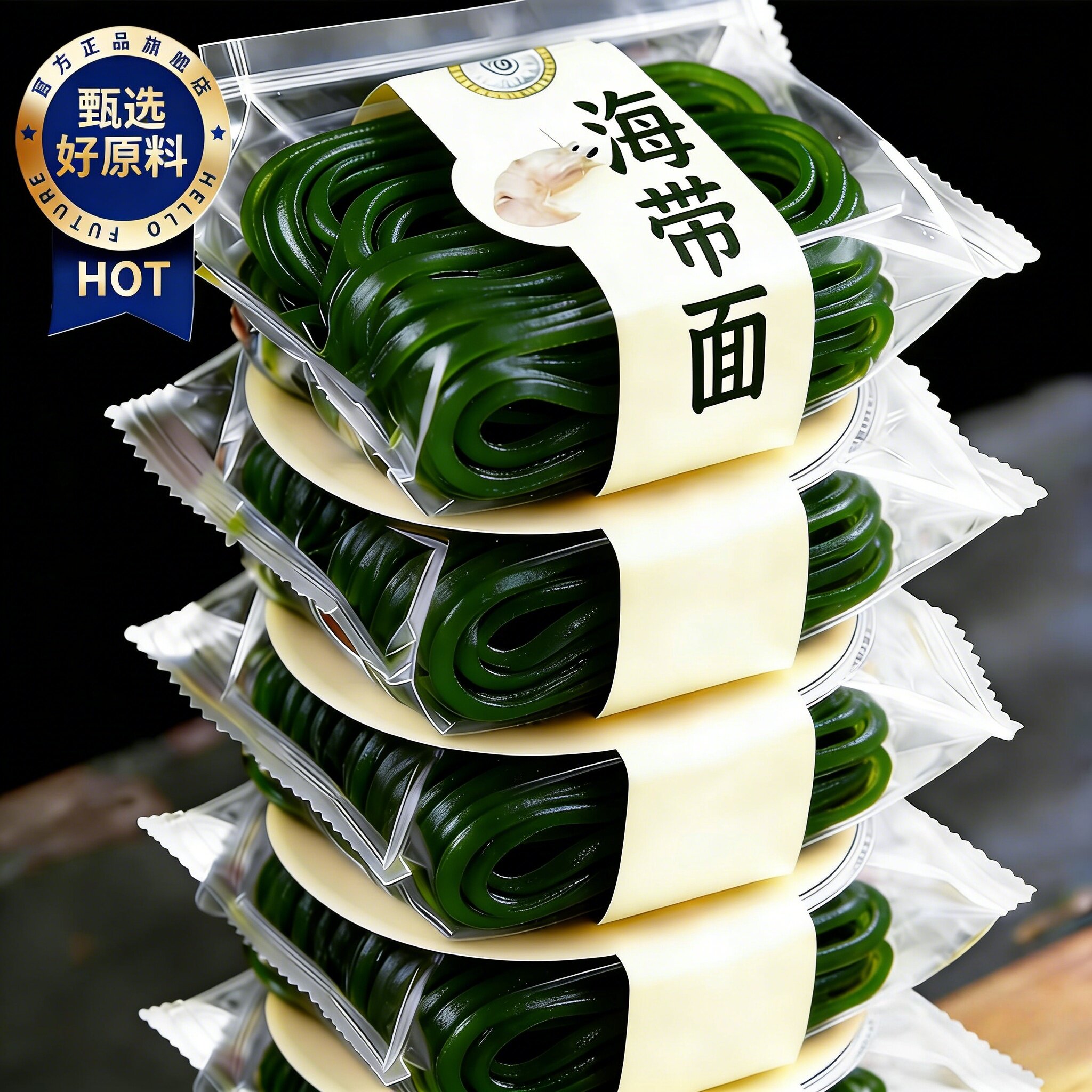 海带面官方旗舰店0脂低卡代餐图片