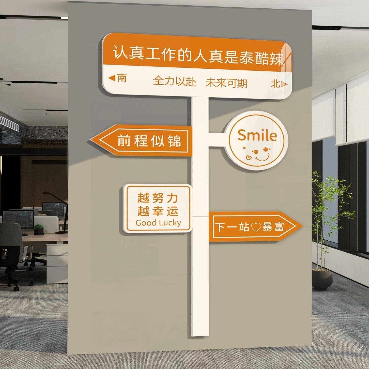 新款直销企业文化墙办公室工位氛围布置电商公司励志标语背景墙面,家居饰品,软装墙贴,淘宝优惠券,粉丝福利购,淘宝优惠卷