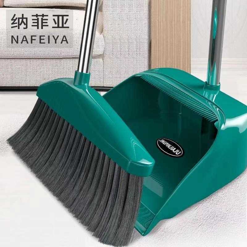 直销新款直销扫把套装簸箕大扫帚组合魔术扫地不粘头发垃圾铲