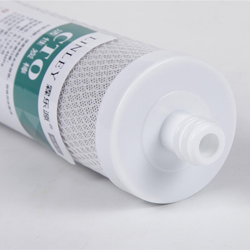 直销新款10寸插口滤芯净水器通用PPC棉活性炭棒复合插入式RO185家