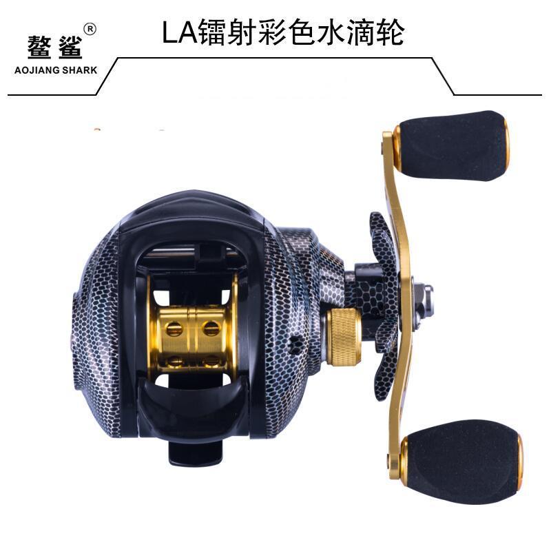 新款直销猎渔王AS金属渔轮水滴轮路亚轮镭射LA微物轮渔线轮渔具