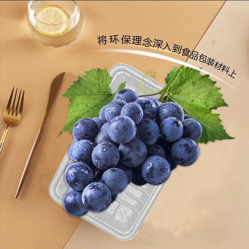 新款直销超市一次性托盘PP塑料水果蔬菜碟子生鲜托盘一次性包装盒