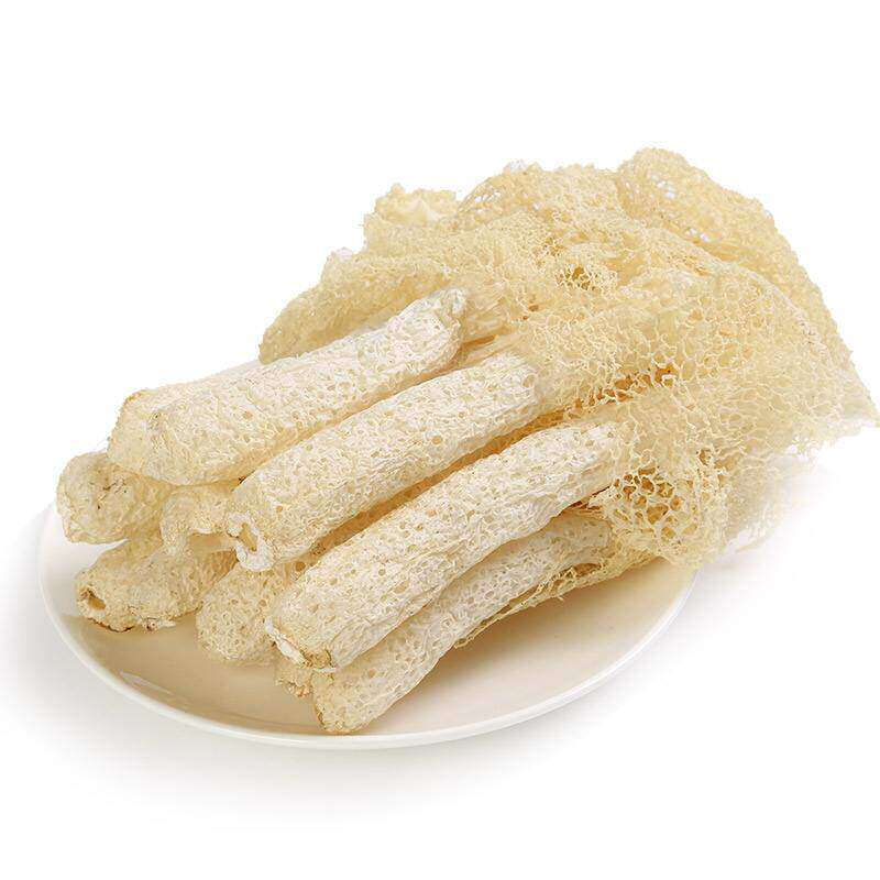 竹荪干货毛重500g非特级野生煲汤材料古田特产长裙竹笙食用菌菇类
