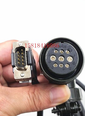 东元TSTEP/JSDEP伺服驱动器反馈线 线1KW-11KW电机编码器连接电缆