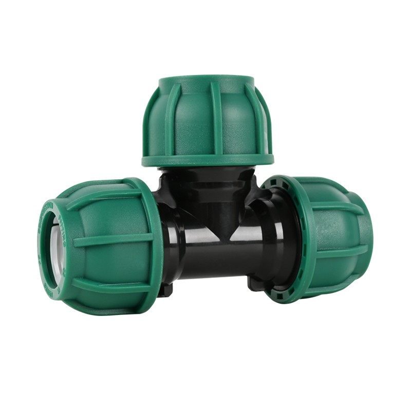 水管接头三通快速活接头4分6分一寸pe管配件大全塑料管件快接活接