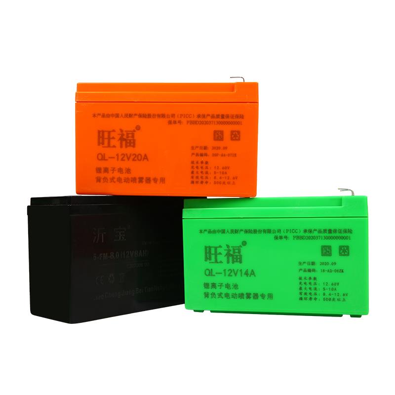 蓄电池锂电池电动施肥器撒肥机喷雾器专用12V农业配件包邮电瓶