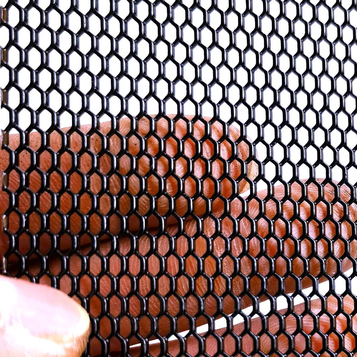 机箱金属防尘网台式电脑主机侧板盖机柜喇叭散热通风菱形铝网格网