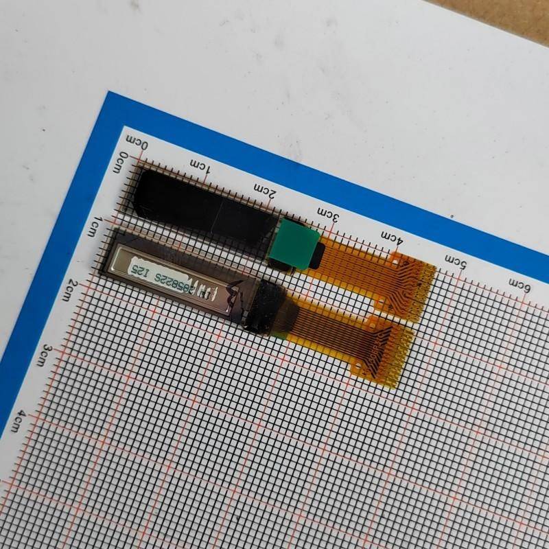 0.69寸OLED显示屏 OLED屏幕 14PIN QT1306P31C暂无资料 DIY研究价