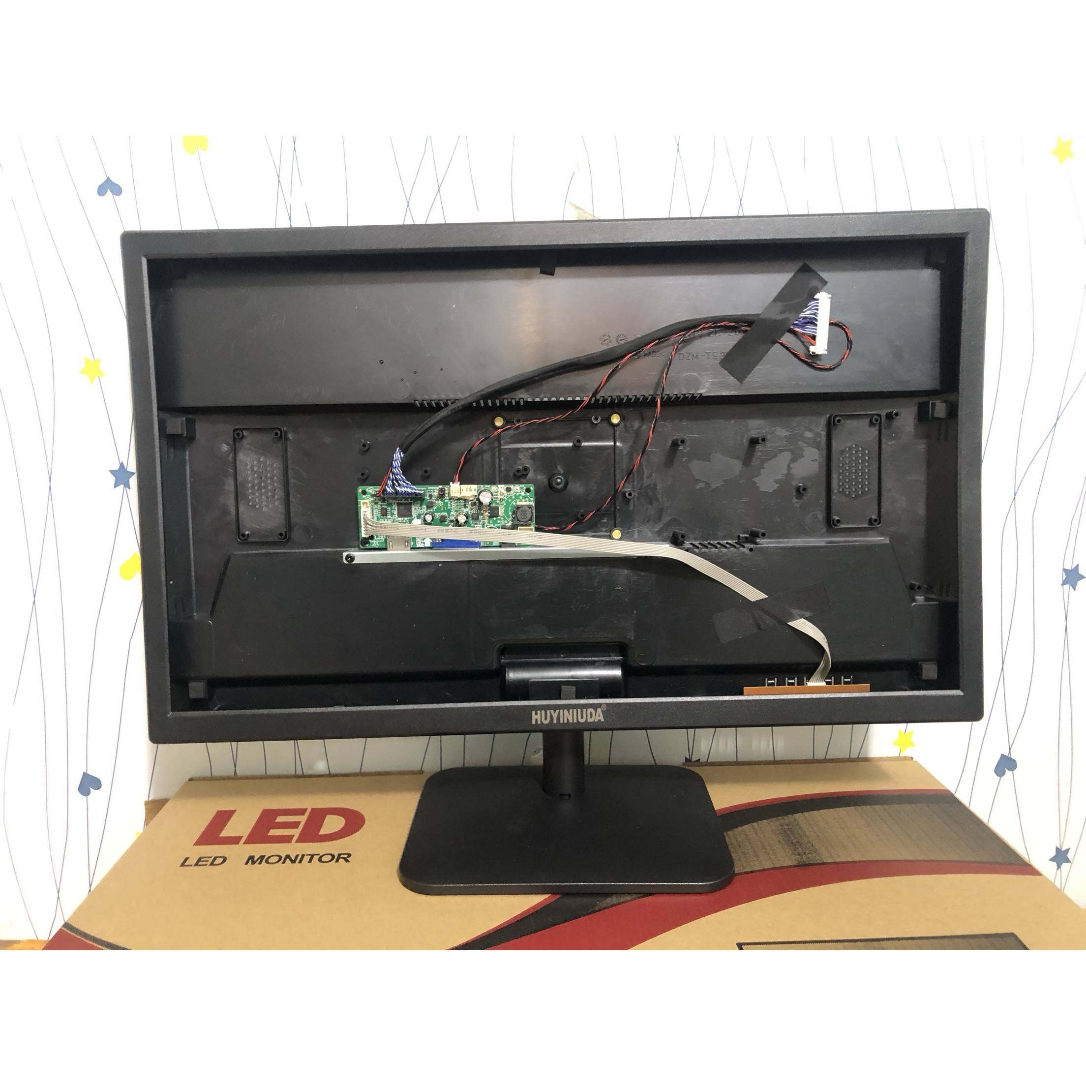 电脑LCD液晶屏改装显示器18.5/19/20/21.5/22/23/24/27寸套件外壳