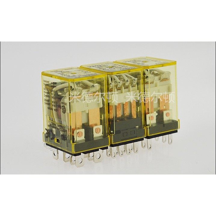 IDEC同款中间继电器 AC220v 24v RY4S-U RH2B-U RM2S-U 14脚/8脚