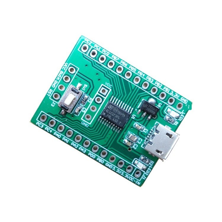 STM8L101F3P6核心板开发板低功耗单片机ST开发板小系统板MCU