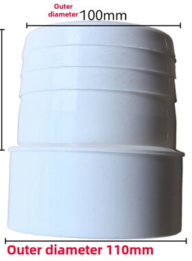 pvc大规格宝塔接头水带软管pvc管硬管转接头水泵4寸1006寸160150