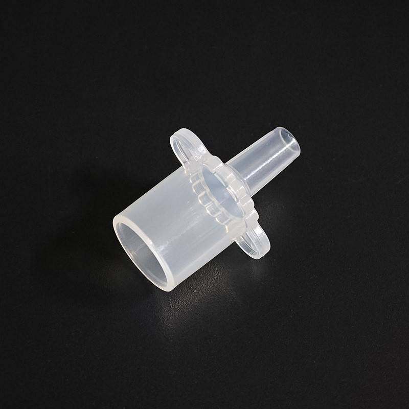 气管插管转接头直通塑料PP气切金属套管接头高压吸氧呼吸麻醉管路