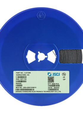 原装CJ3139K KD SOT-723 P沟道 20V 660mA MOSFET场效应管 20祇