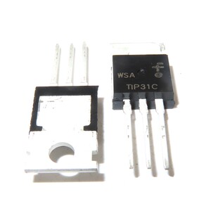 全新国产 TIP31C 直插TO-220 NPN功率达林顿三极管 3A/100V TIP31