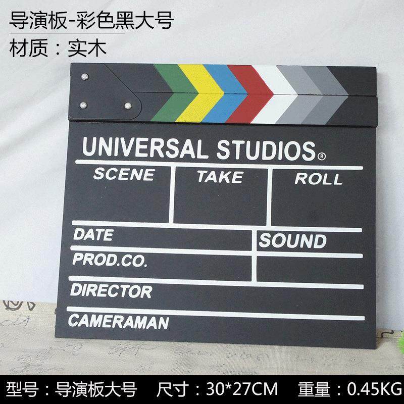 电板开拍牌导演影便携式action开机板板打新款道具拍
