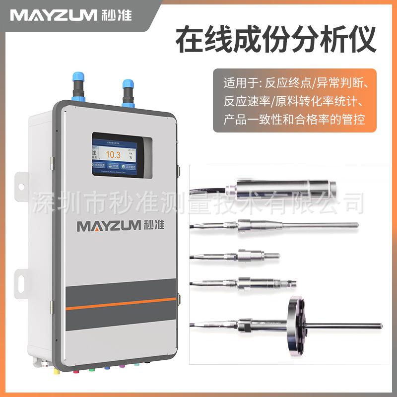 秒准在线成分分析仪甲胺实时浓度监控仪DMSO非接触直射式浓度检测图片