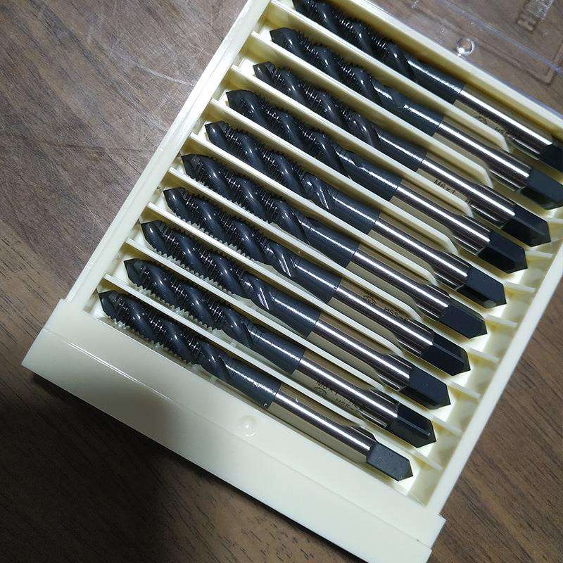 H.T.DM6X1.0机用螺旋丝锥高速锋钢螺纹丝攻M2M3M4M5【】