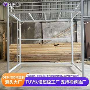 高架床上层下空小户型铁艺阁楼上铺床高低床上床下空组合床上下床