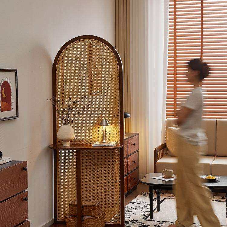 实木屏风隔断客厅入户正对门玄关遮挡现代简约进门藤编拱门置物架,模玩/动漫/周边/娃圈三坑/桌游,模型制作工具/辅料耗材,淘宝优惠券,粉丝福利购,淘宝优惠卷