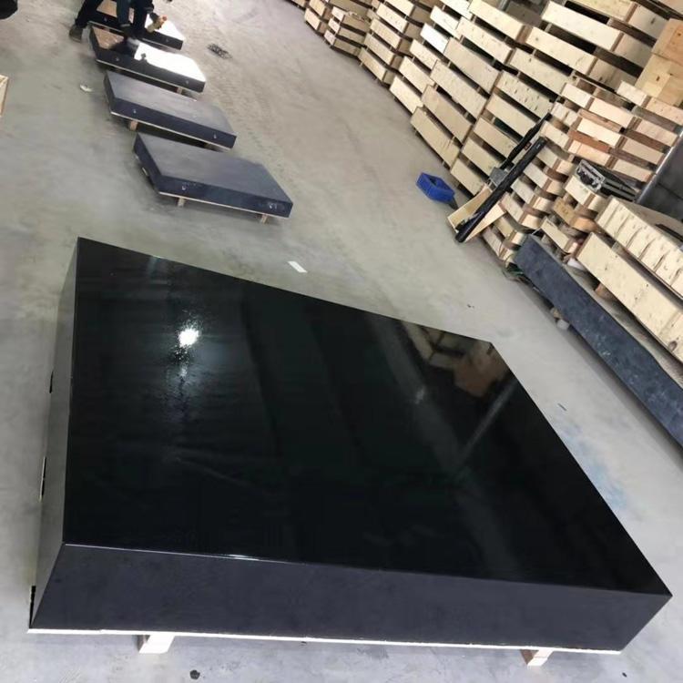 高精度大理石平台工作台面0级00级检测量检验平板花岗石机械构件