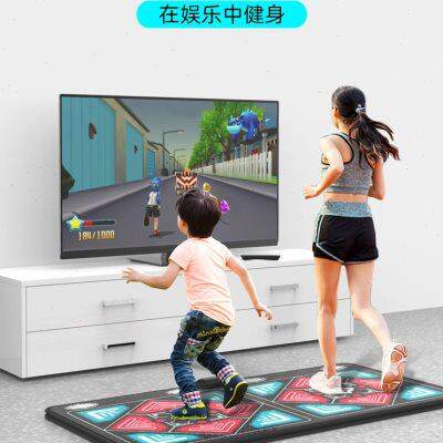 双人无线跳舞毯家用电视跳舞机体感运动减肥跑步游戏毯