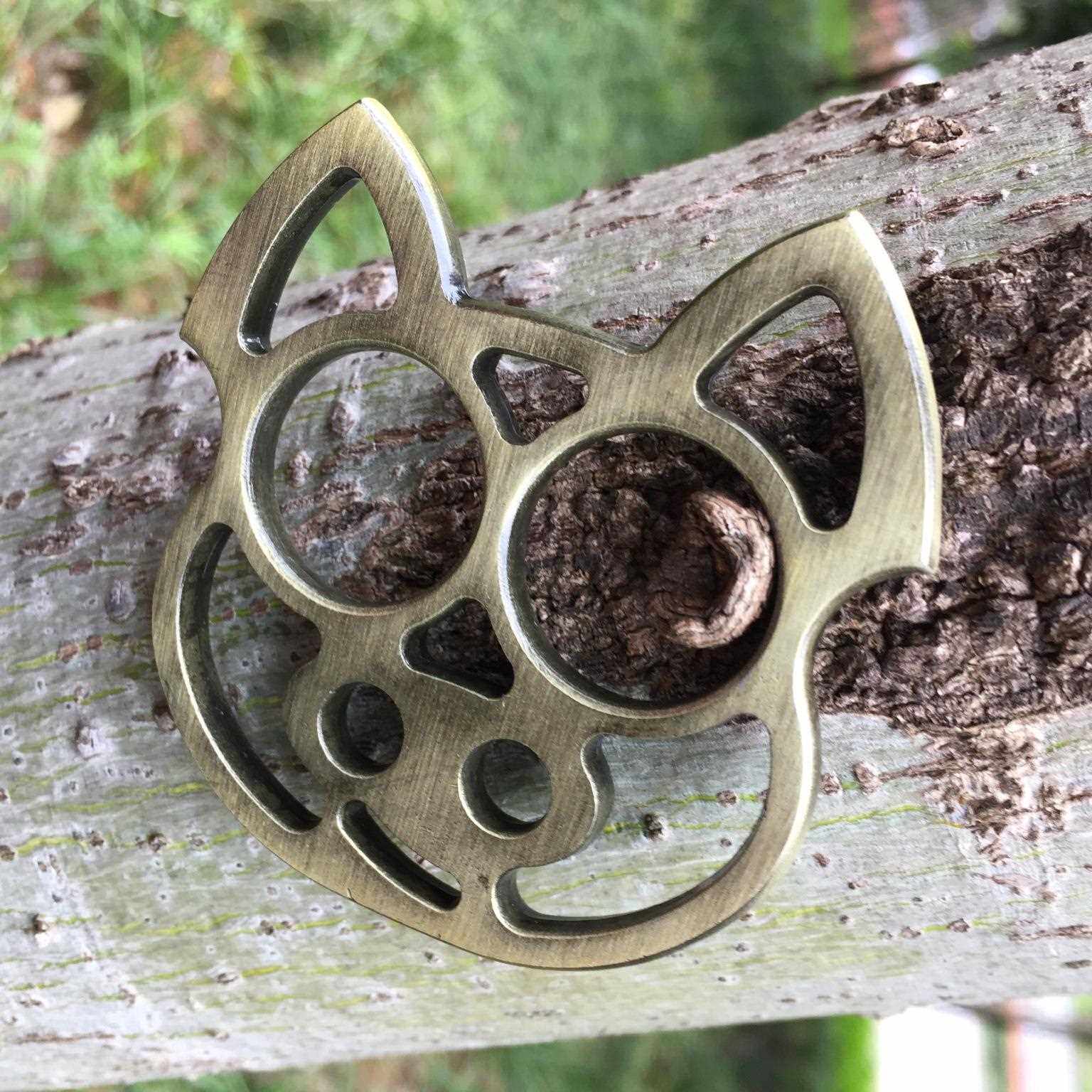 新款直销户外卡通小猪指虎 钥匙指虎 铁二指 防身武术用品 创意指