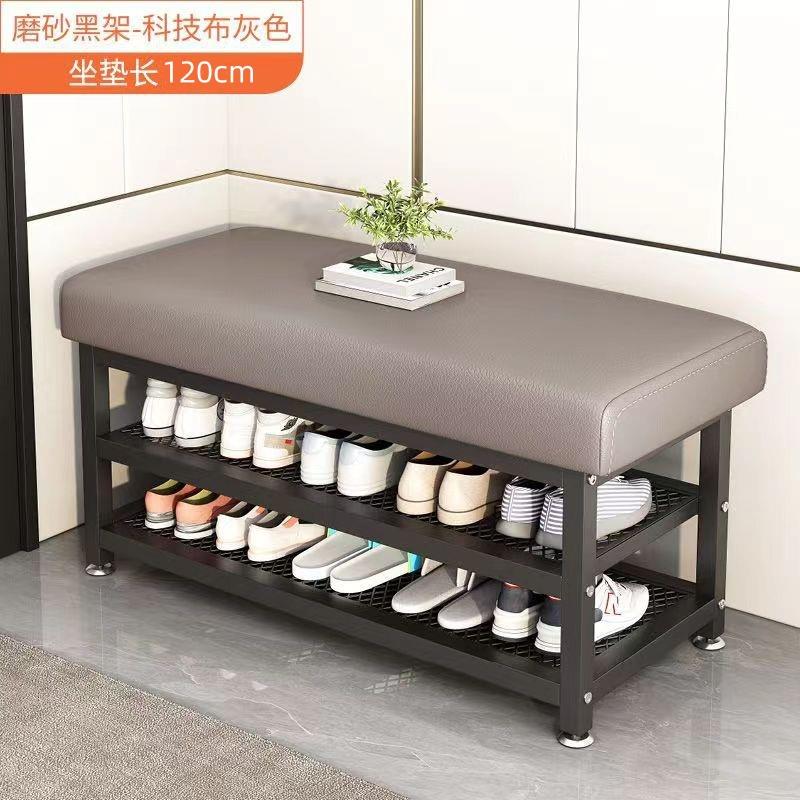 简易换鞋凳家用门口多层鞋柜入户玄关鞋架室内走廊鞋架鞋子软包