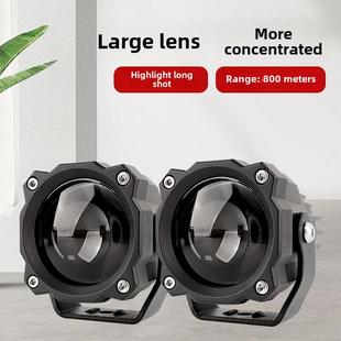 汽车Led聚光灯车顶超亮聚光灯小型钢炮聚光灯卡车格栅外部修改激