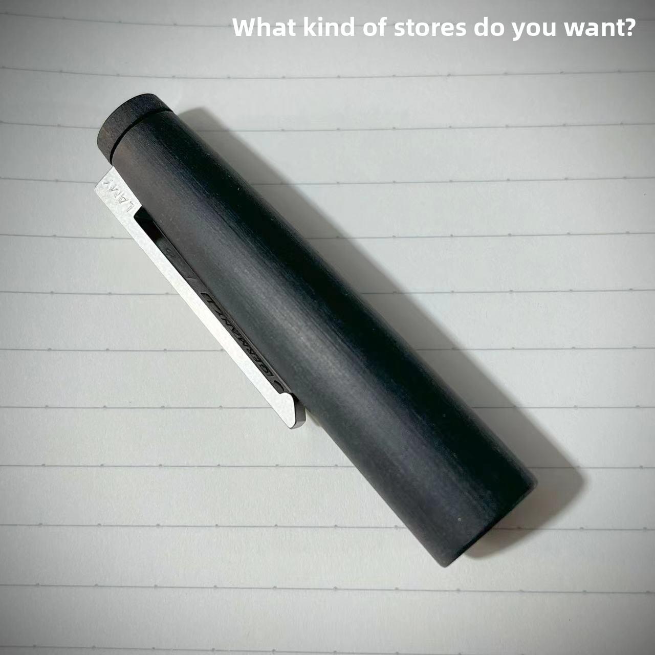 ⭐凌梅2000 Lamy2000玻璃纤维全钢14K金钢笔配件