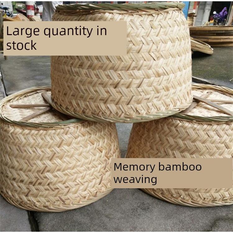 竹制品竹编收纳篮子竹筐竹篓竹篮子 储物筐竹箩筐竹筐水果筐