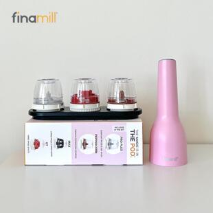 中餐厅姜妍同款美国Finamill自动电动调料研磨器花椒香料白黑胡椒