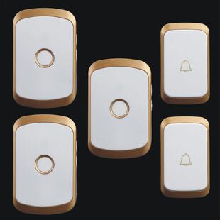 无线门铃2至1 2至2 2至3家用无线遥控门铃无线寻呼机