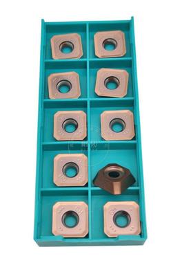 SEMT13T3AGSN铣边机刀片SEET13T3住友通装M4孔铣刀片铸铁钢不锈钢