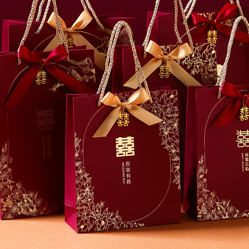 结婚专用喜糖手提袋子订婚伴手礼盒喜糖盒婚礼糖果盒空盒礼品包装,节庆用品/礼品,糖盒/糖盒配件,淘宝优惠券,粉丝福利购,淘宝优惠卷