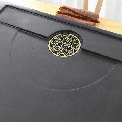 新款乌金石茶盘家用全自动一体式烧水壶现代客厅石盘石头茶台套装