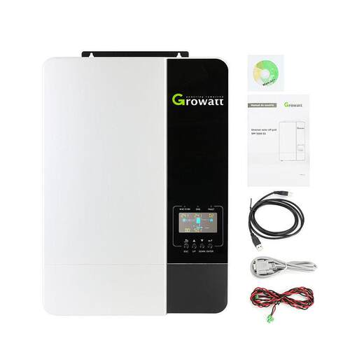 Growatt阳古瓦特5000W离瑞网光伏逆变器48逆V家庭供889电太能变器