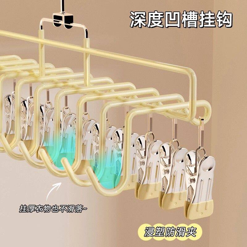 衣柜多功能挂扣衣帽帽子分层节省空间
