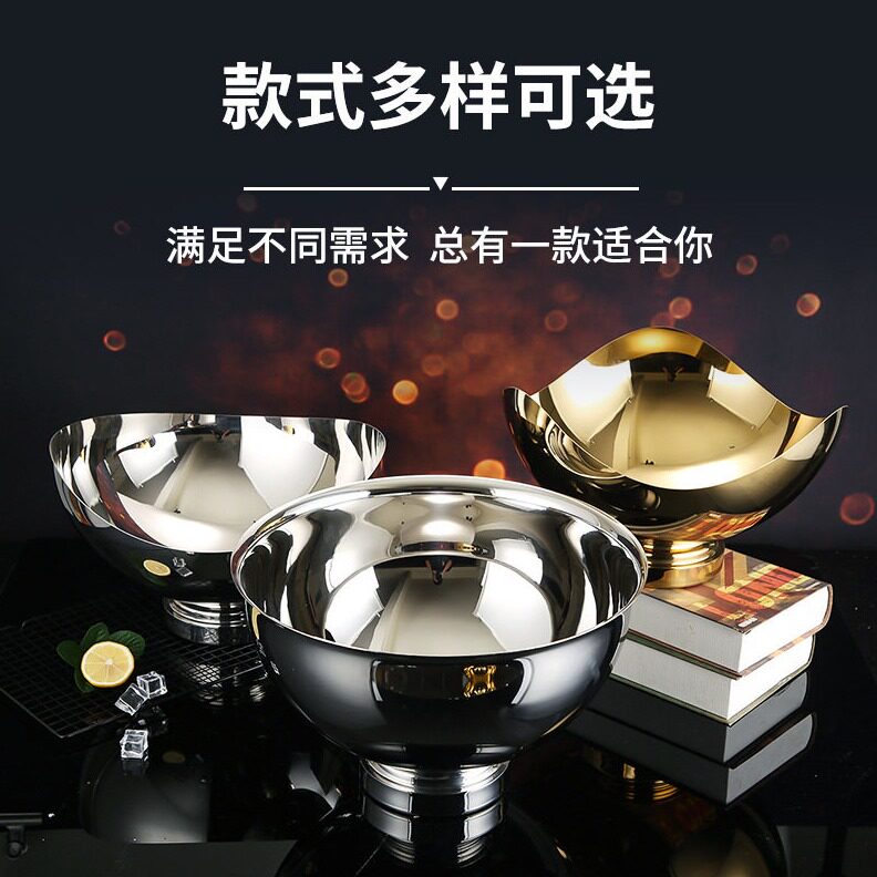 直销不锈钢北欧冰盆啤酒香槟桶家用大号红酒洋酒冰酒盆 酒吧ktv冰