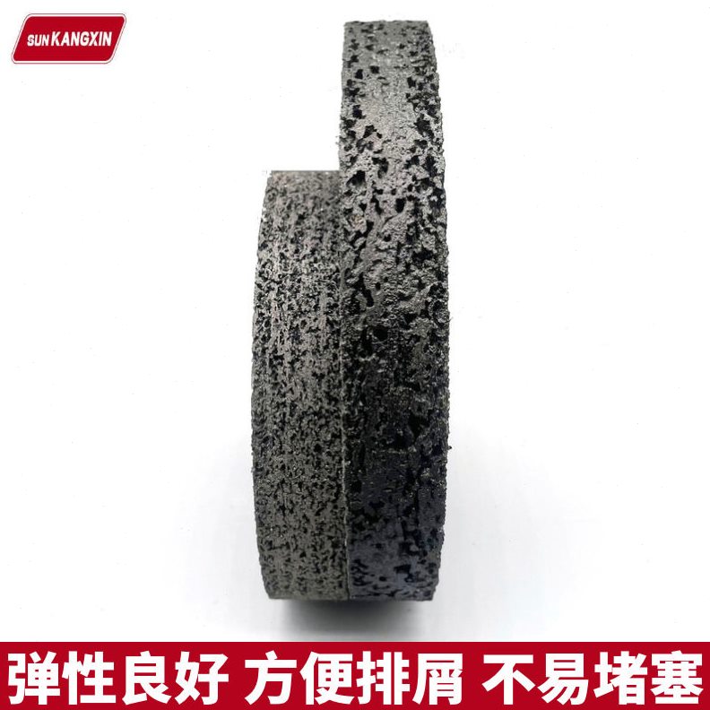 直销源头工厂黑金刚研磨轮 表面除漆除锈拉丝抛光砂轮 去毛刺尼龙