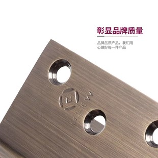 5X4X3平开合页30p4铰链卧室轴承大门重型专用加宽不锈钢合页静音